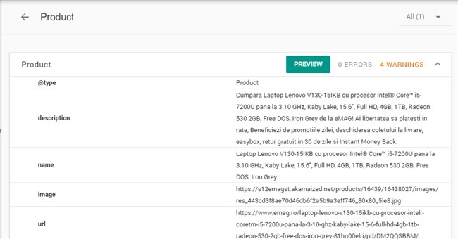 100543 structured data testing tool