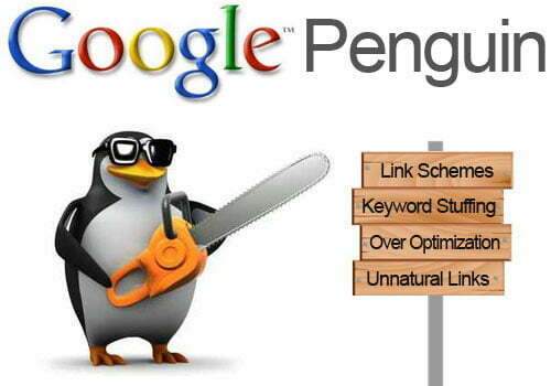 Google Penguin real time sẵn sàng trừng phạt cách xây dựng liên kết không tự nhiên