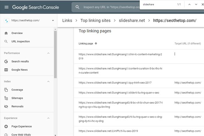 140535 kiem backlink seothetop tu slideshare gsc