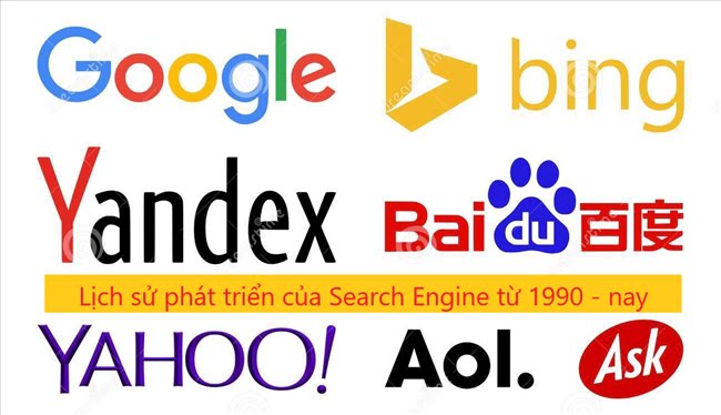 Những search engine được sử dụng nhiều nhất