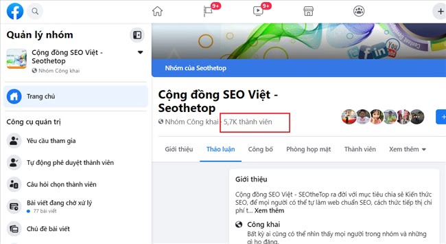 Cộng đồng Chuẩn Web trên Group Facebook