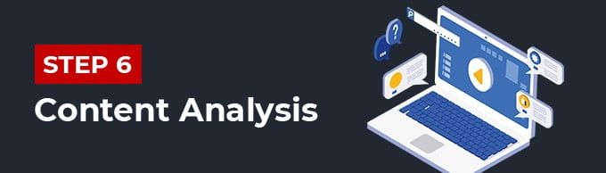 170147 step 6 audit content analysis